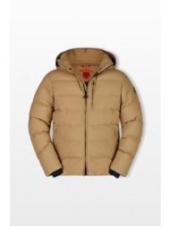 wellensteyn ανδρικό μπεζ blackbird short puffer jacket