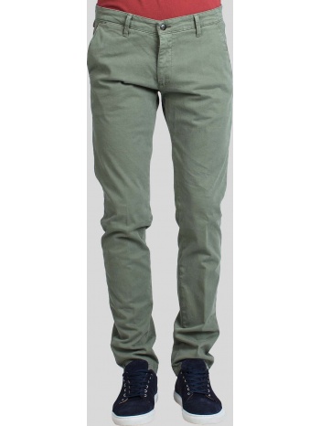 ανδρικό πράσινο light green casual pants four ten σε προσφορά