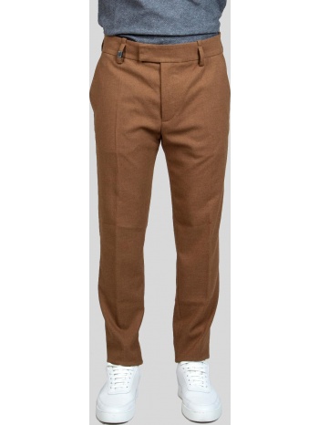 ανδρικό καφέ light wool trousers brown hosio σε προσφορά