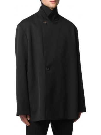 ανδρικό μαύρο bb wool jacket