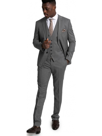 ανδρικό γκρι three piece suit/grey ivergano σε προσφορά