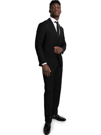 ανδρικό μαύρο black two-piece fitted suit lardini σε προσφορά