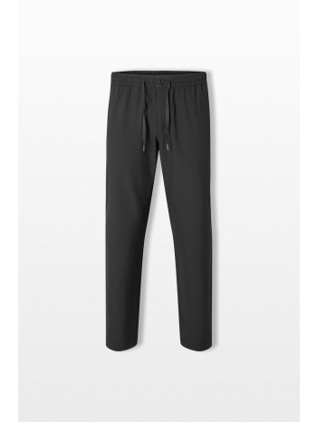 selected homme ανδρικό μαύρο 196 straight fit trousers