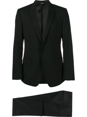 ανδρικό μαύρο fitted formal suit dolce & gabbana σε προσφορά