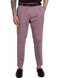 ανδρικό ροζ straight-leg chino trousers/pink briglia