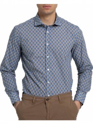 ανδρικό μπλε long-sleeve shirt bastoncino