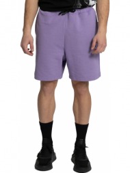 ανδρικό μωβ logo-print shorts mira
