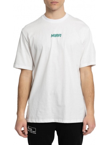 ανδρικό λευκό waterfall t-shirt mira