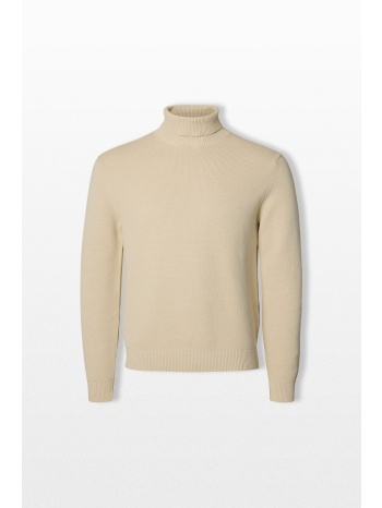 selected homme ανδρικό μπεζ turtleneck top