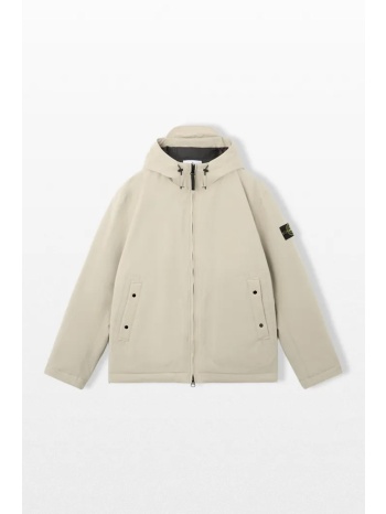 stone island ανδρικό μπεζ hooded jacket