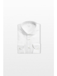 xacus ανδρικό λευκό shirt with italian collar