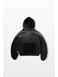 represent ανδρικό μαύρο ransom hoodie