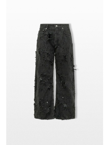 represent ανδρικό μαύρο anarchy denim jeans