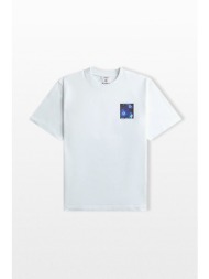 casablanca ανδρικό λευκό meduse sportif graphic t-shirt