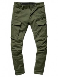ανδρικό χακί rovic zip 3d regular tapered pants in khaki g-star