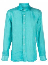 ανδρικό πράσινο button down shirt 120% lino