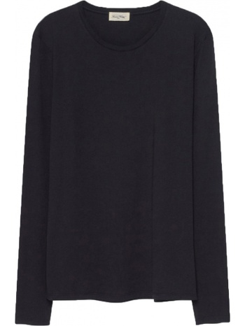 ανδρικό μαύρο black long sleeved t-shirt american vintage σε προσφορά