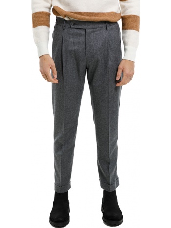 ανδρικό γκρι grey retro elax trousers berwich σε προσφορά