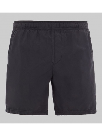 ανδρικό μαύρο logo patch mini shorts stone island σε προσφορά