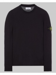 ανδρικό μαύρο maglia sweatshirt knit stone island