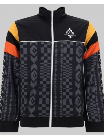 ανδρικό μαύρο track jacket marcelo burlon σε προσφορά