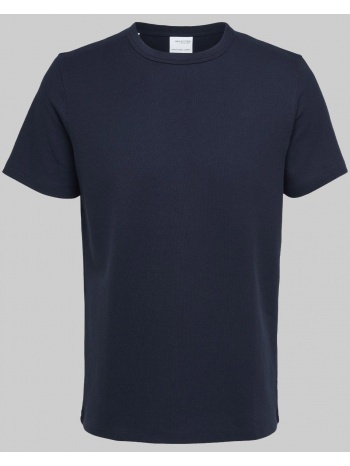 ανδρικό μπλε classic t-shirt blue selected homme σε προσφορά