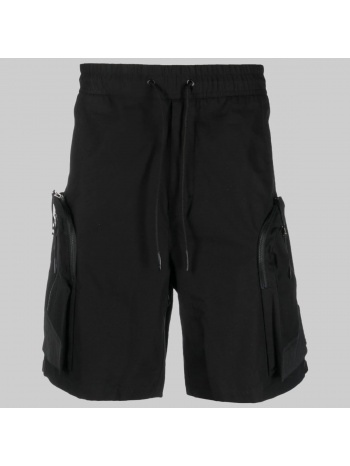 ανδρικό μαύρο logo-print shorts a-cold-wall* σε προσφορά