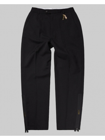 ανδρικό μαύρο zip detail tailored trousers aries σε προσφορά
