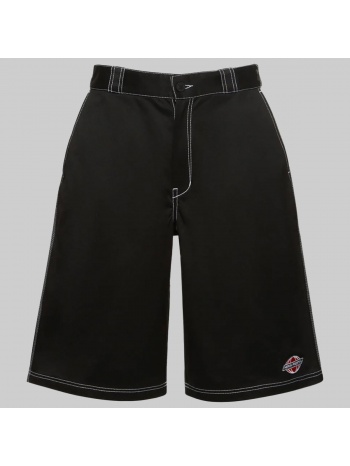 ανδρικό μαύρο white stitch canvas short heron preston σε προσφορά