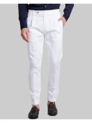 ανδρικό λευκό retro white trousers berwich