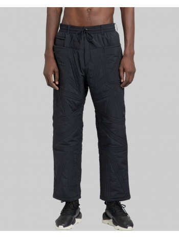 ανδρικό μαύρο black quilted pants y-3