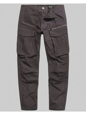 ανδρικό μαύρο rovic zip 3d regular tapered pants in black σε προσφορά