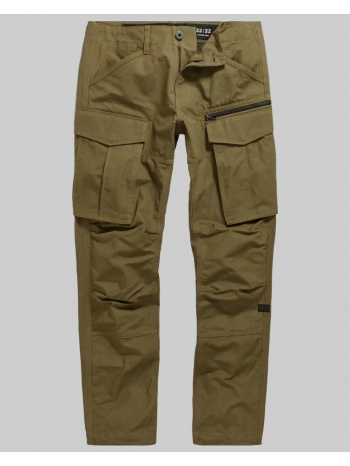 ανδρικό μαύρο rovic zip 3d regular tapered pants in olive σε προσφορά