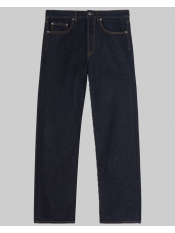 ανδρικό μπλε logo raw wash loose denim pants palm angels σε προσφορά