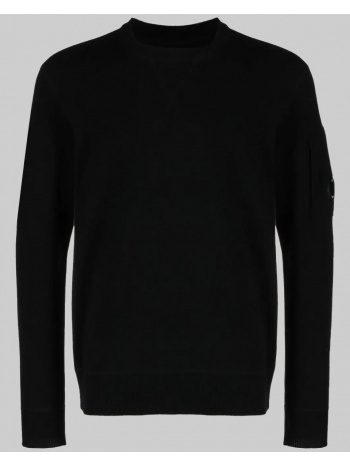 ανδρικό μαύρο knit pullover in black c. p. company σε προσφορά