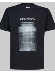 ανδρικό μαύρο c.p. company t-shirt c. p. company