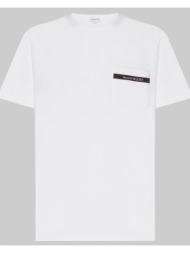 ανδρικό λευκό logo t-shirt alexander mcqueen