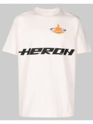 ανδρικό μαύρο hp globe burn t-shirt heron preston