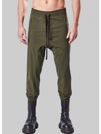 ανδρικό πράσινο drop crotch pants in green thom krom σε προσφορά