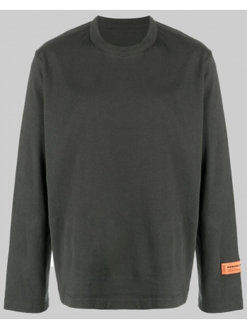 ανδρικό μαύρο ls black tee heron preston