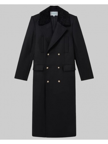 ανδρικό μαύρο double breasted coat casablanca σε προσφορά