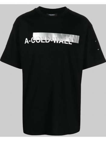 ανδρικό μαύρο logo print t-shirt a-cold-wall* σε προσφορά