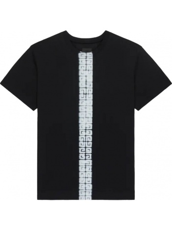 ανδρικό μαύρο 4g trim cotton t-shirt givenchy σε προσφορά