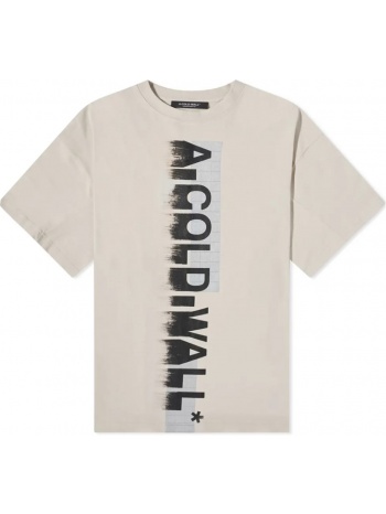 ανδρικό λευκό blurred logo-print t-shirt a-cold-wall* σε προσφορά