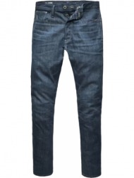 ανδρικό μπλε scutar 3d slim jeans worn in leaden g-star