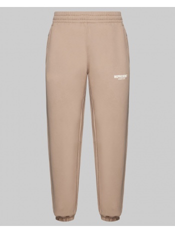 ανδρικό μπεζ owner club sweatpants in stucco represent σε προσφορά