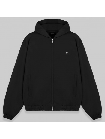 ανδρικό μαύρο hooded tracksuit jacket in black represent σε προσφορά