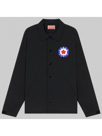 ανδρικό μαύρο oversize target logo jacket kenzo σε προσφορά