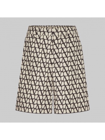 ανδρικό μπεζ toile iconographe shorts valentino garavani σε προσφορά