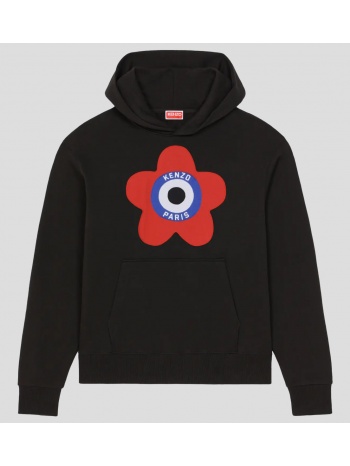 ανδρικό μαύρο target oversized hooded sweatshirt kenzo σε προσφορά